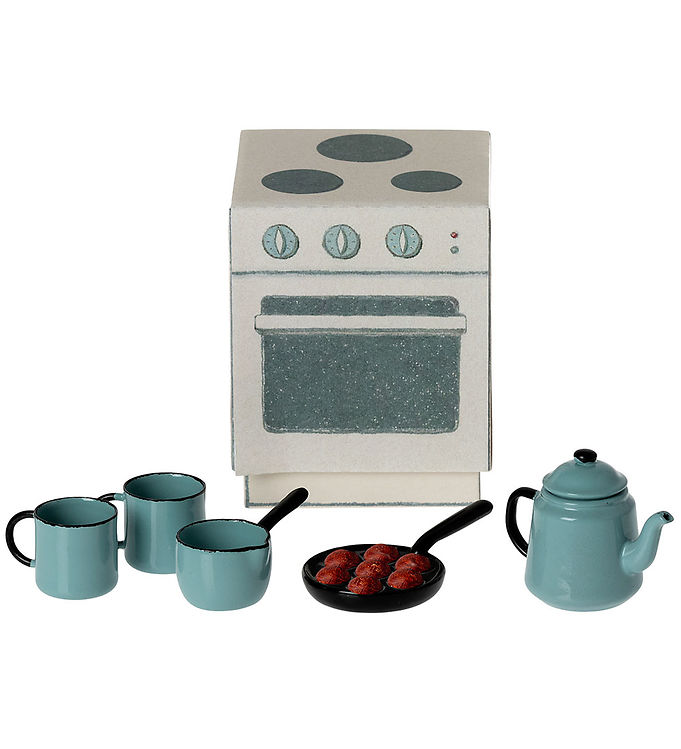 % Maileg Küchenset für Puppenhaus MADAME BLUE'S FAVORITES