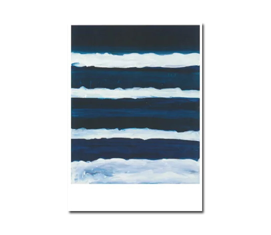 Postkarte Mary Heilmann " Night Swimmer, 1998" Kunst