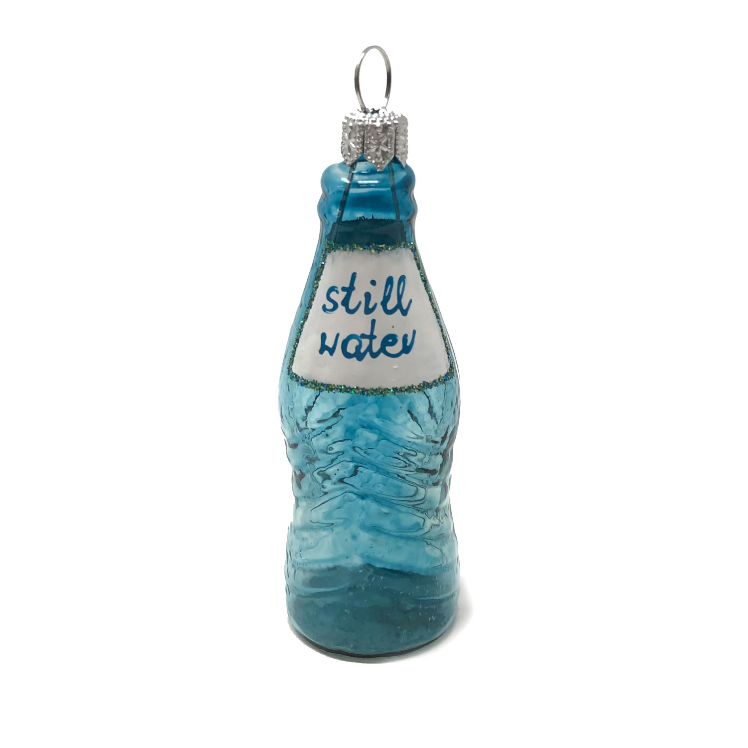 Christbaumkugel Stilles Wasser, Sprudel, ca. 7,5 cm, Glas " Still Water"