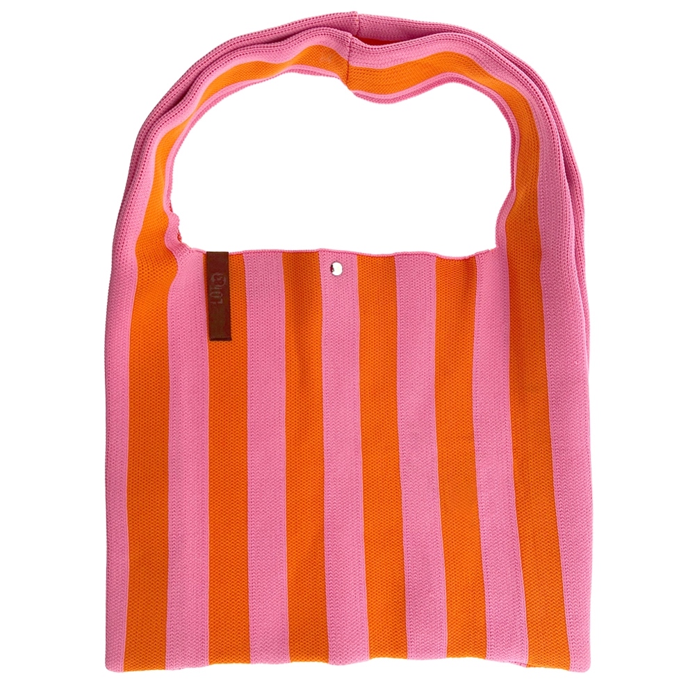 LOT83 Shopper Lois Pink Orange, ca.  45 x 35 cm