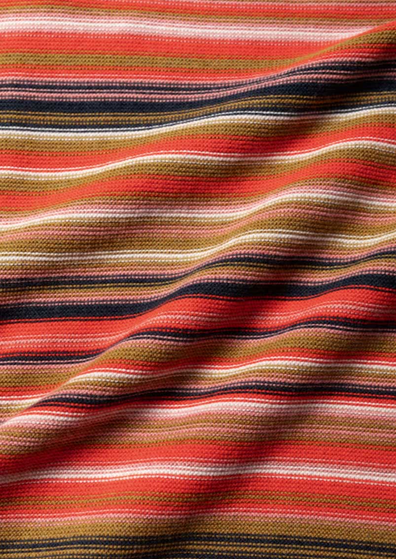 % SEASALT CORNWALL Pullover Makers Cotton Jumper, Farbe: Ripple Marks Pear Multi