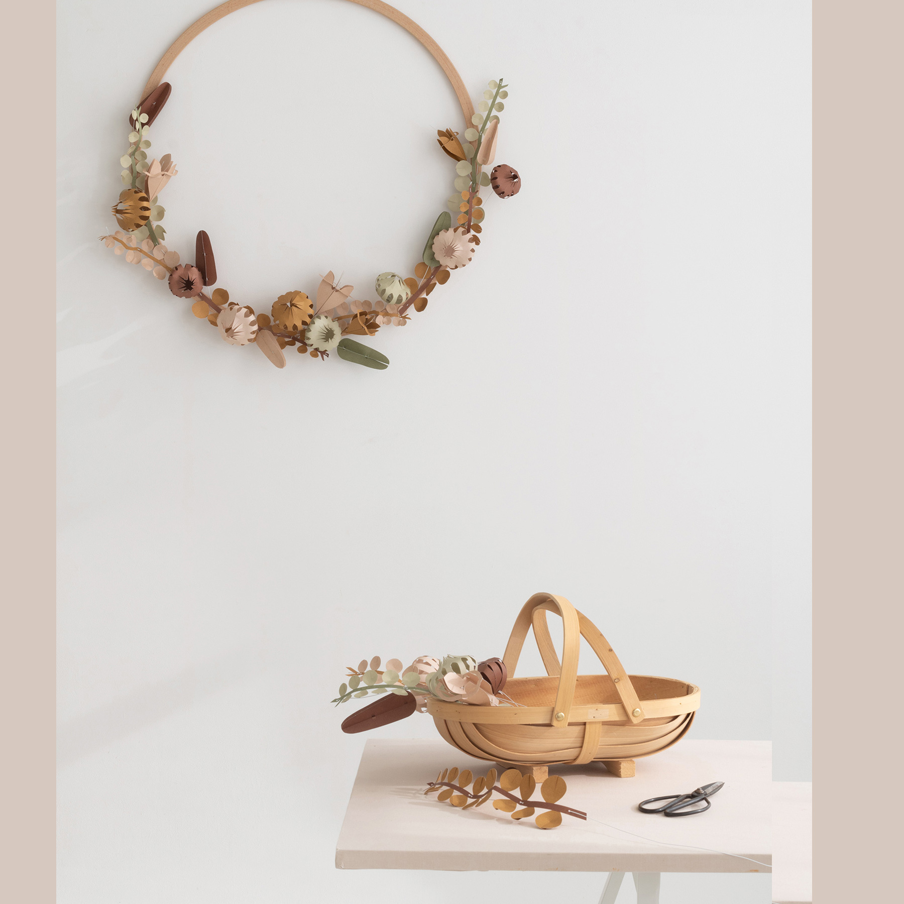 Jurianne Matter FIELD flowers – large , Bastelset , Papierblumen