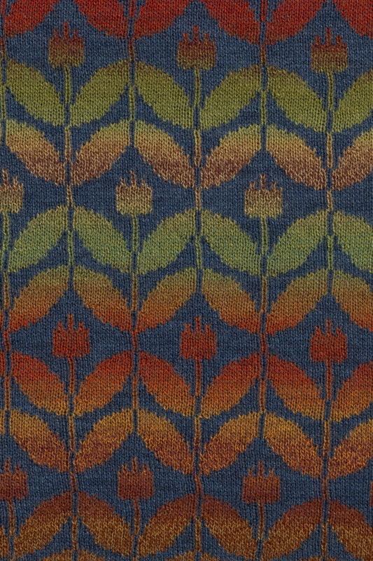 McKernan Handstulpen "LINDEN" RUSTBELT, ca. 27 x 8 cm, 100% feine Wolle, Pulswärmer