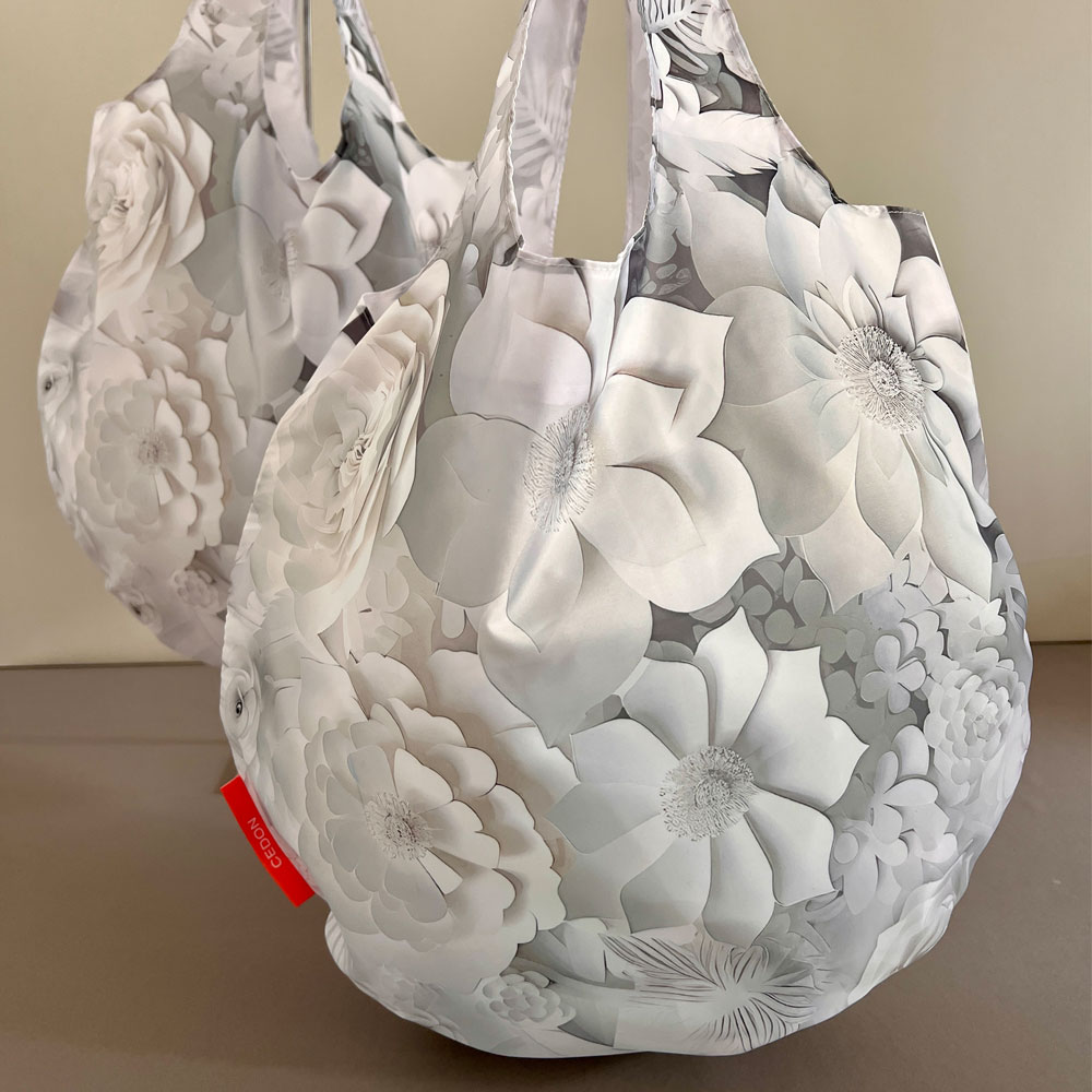 Cedon Easy Bag Fashion Blüten weiß