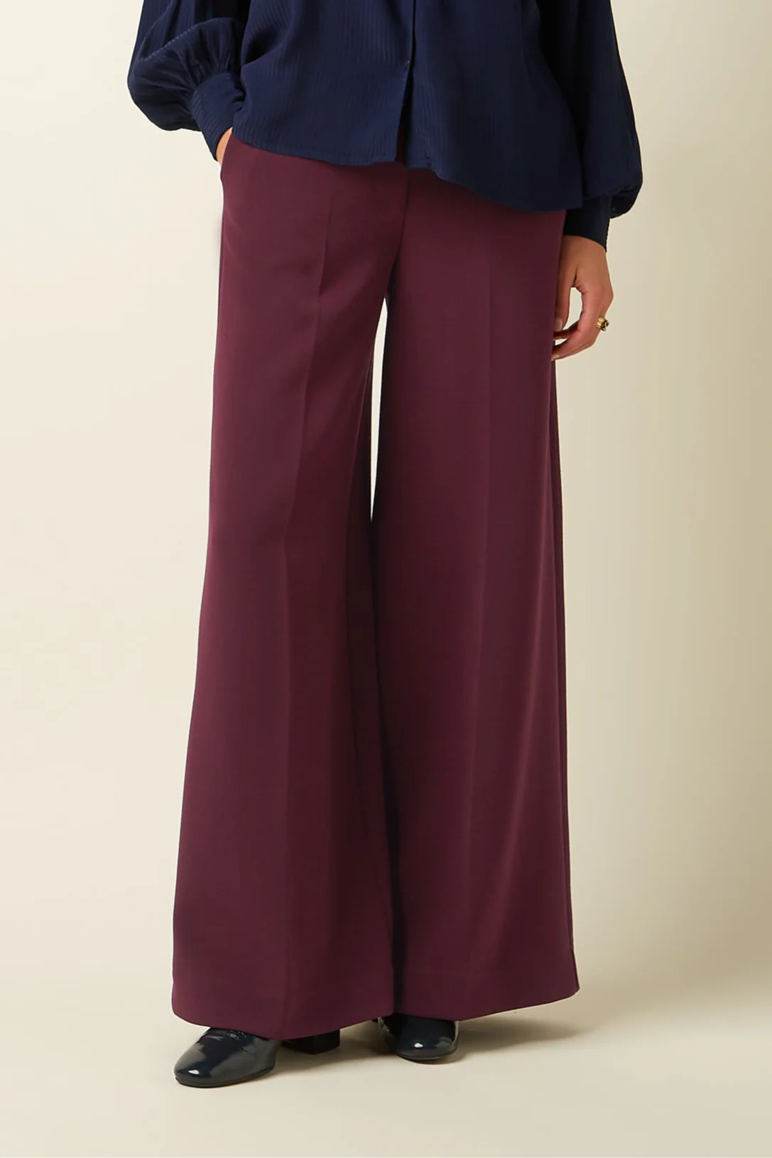 King Louie Hose Chloe Pants Farbe.  Bordeaux Red - Malone