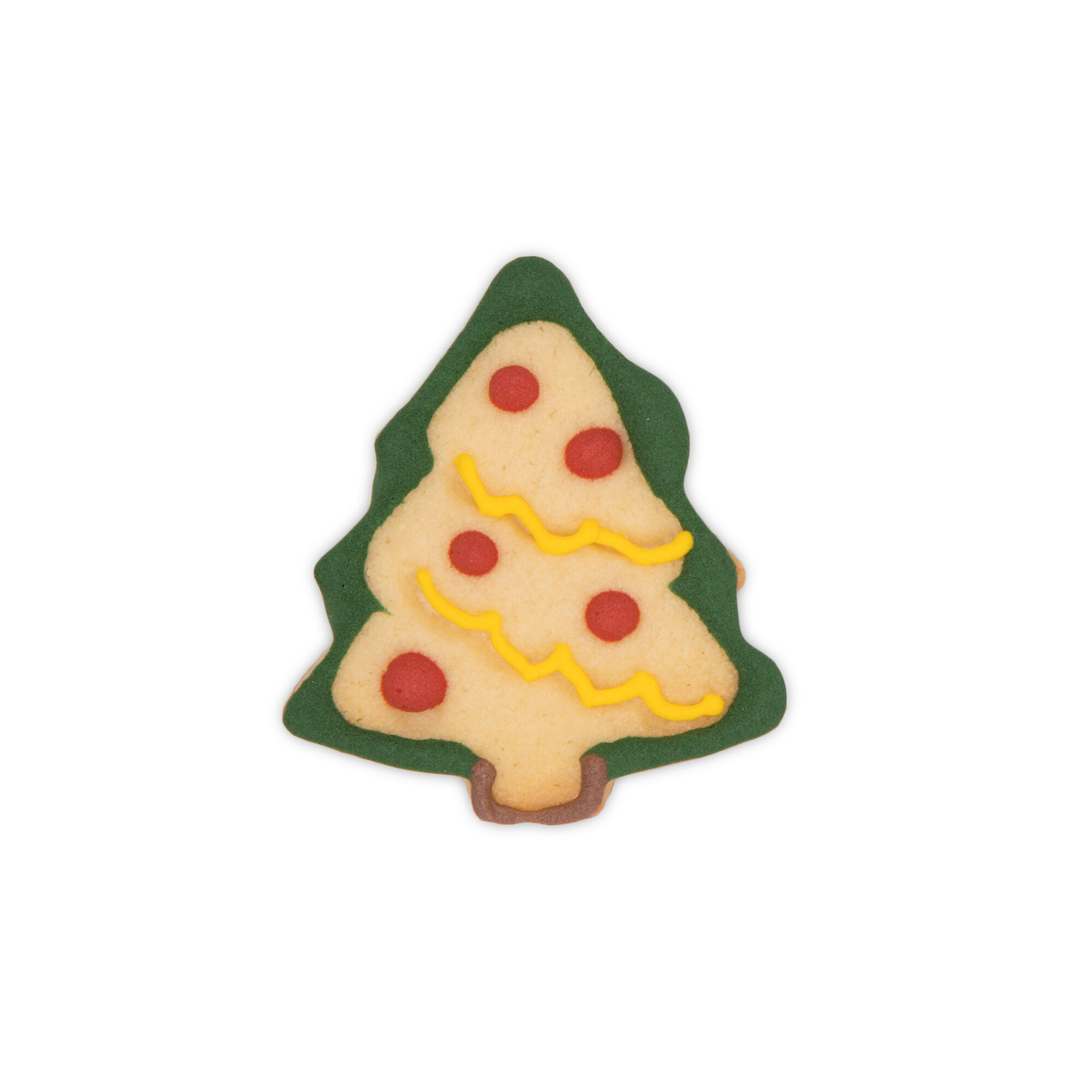 Präge-Ausstecher mit Auswerfer Tannenbaum, ca. 4,5 cm