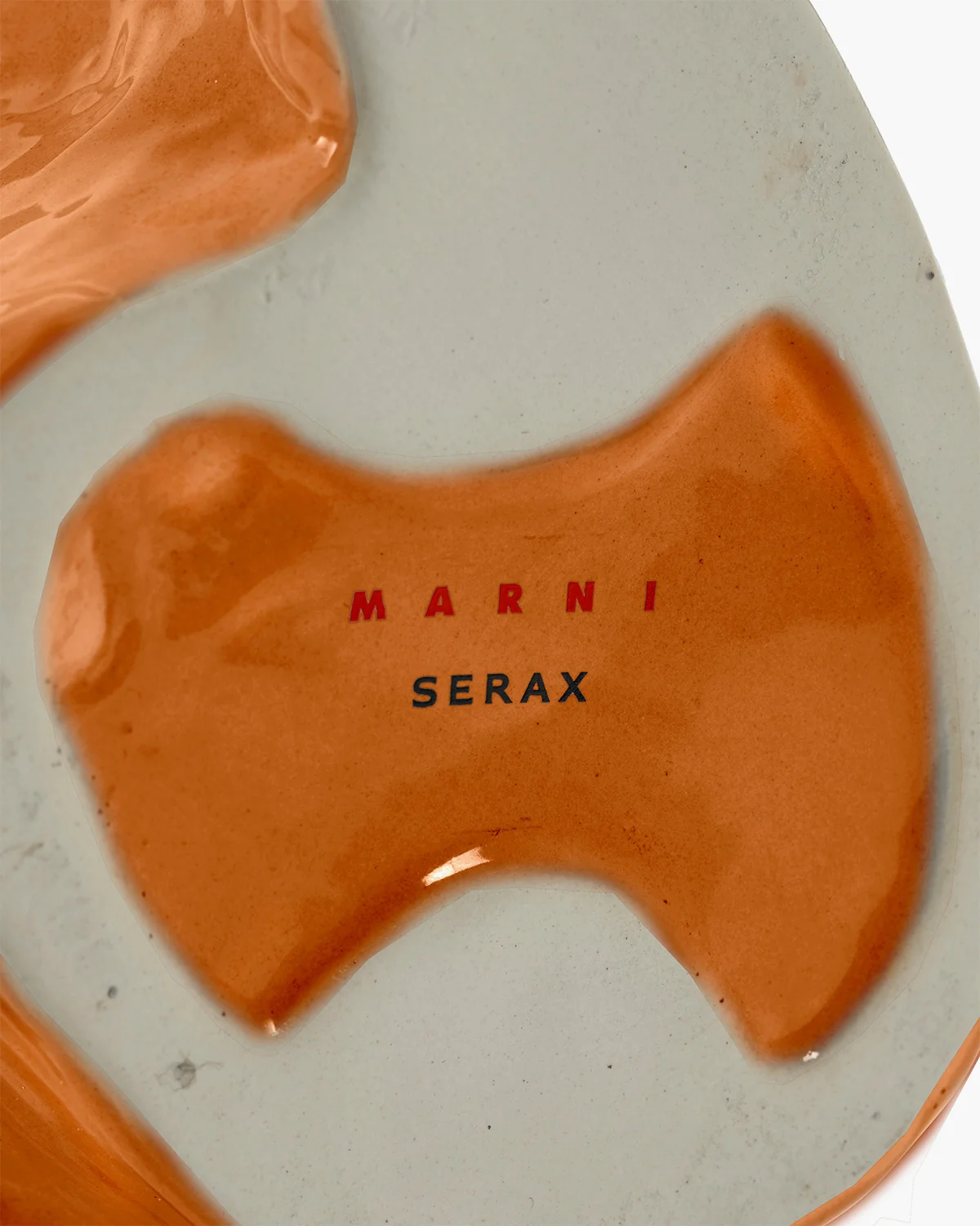 Eule Vase S Orange After Midnight, Kollektion Midnight creatures von Marni, Höhe ca. 23 cm