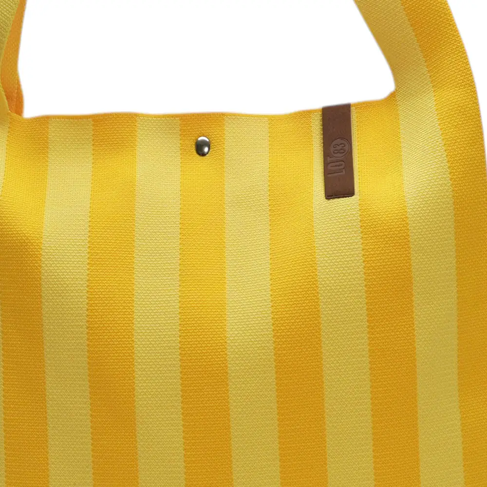 LOT83 Shopper Lois 197, Streifen Gelb, ca.  45 x 35 cm