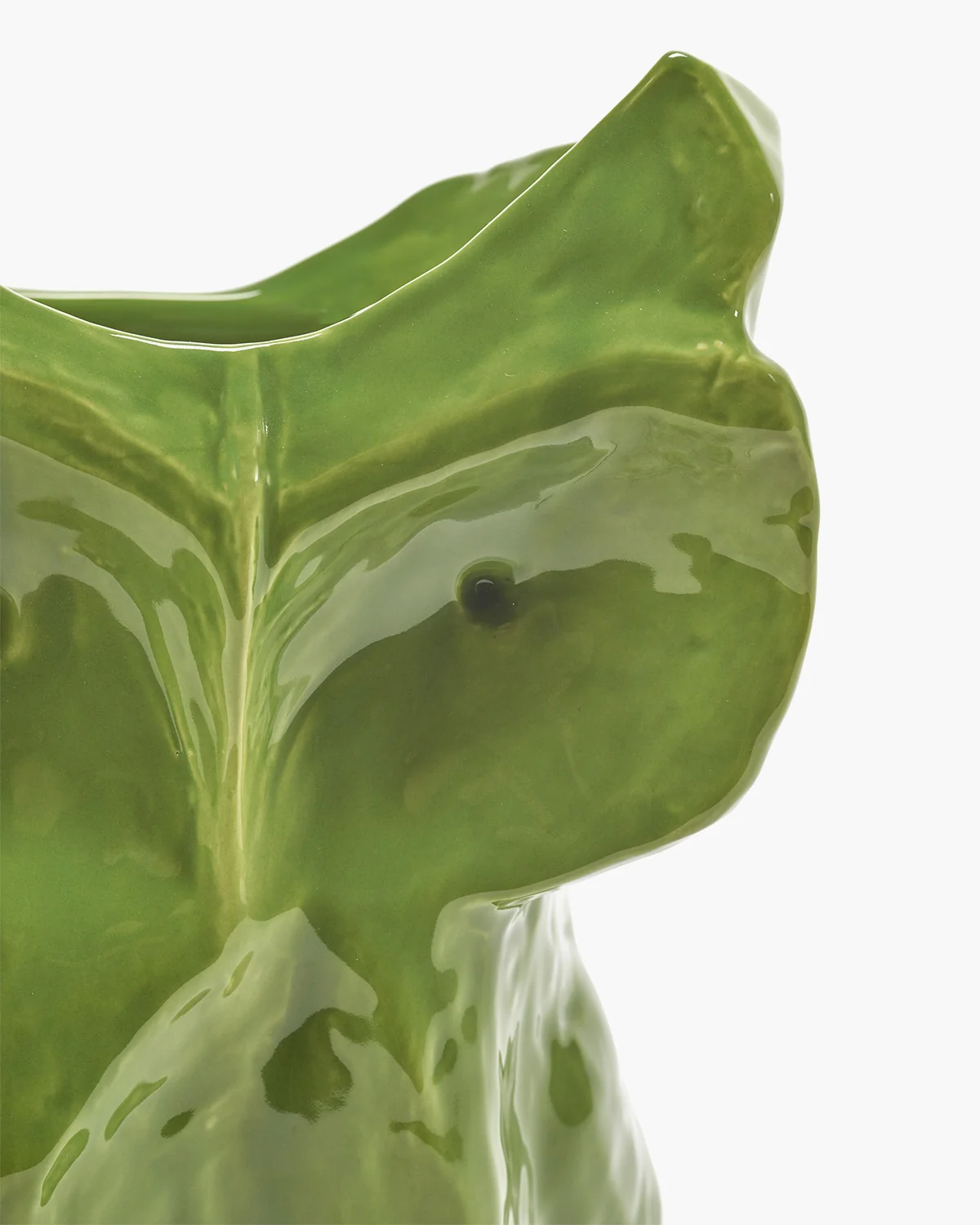 Eule Vase S Grün After Midnight, Kollektion Midnight creatures von Marni, Höhe ca. 23 cm