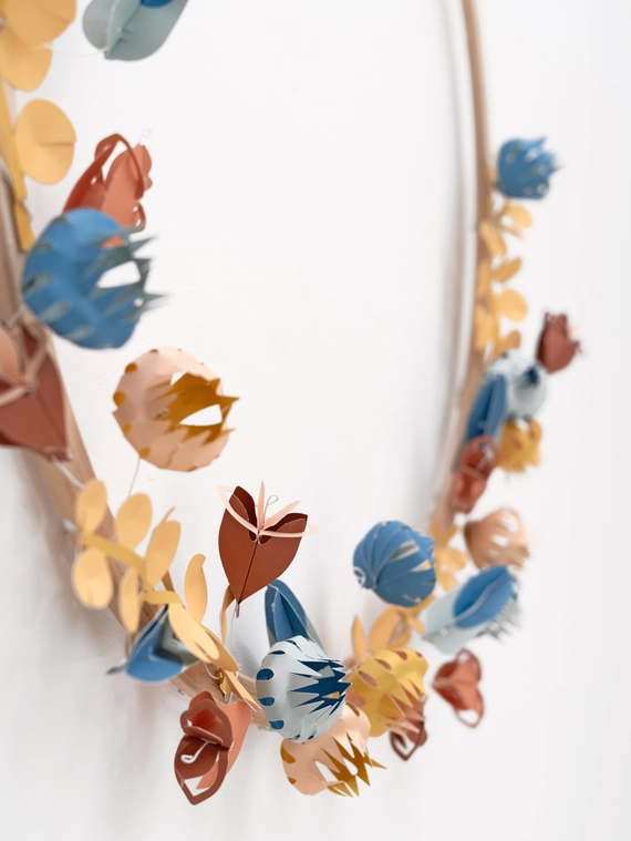 Jurianne Matter FIELD flowers small - mix (6 Blumen), Bastelset 