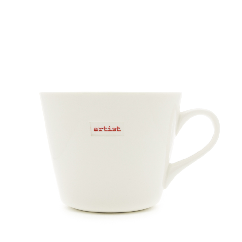 Keith Brymer Jones Bucket Mug "ARTIST" Tasse 350ml     