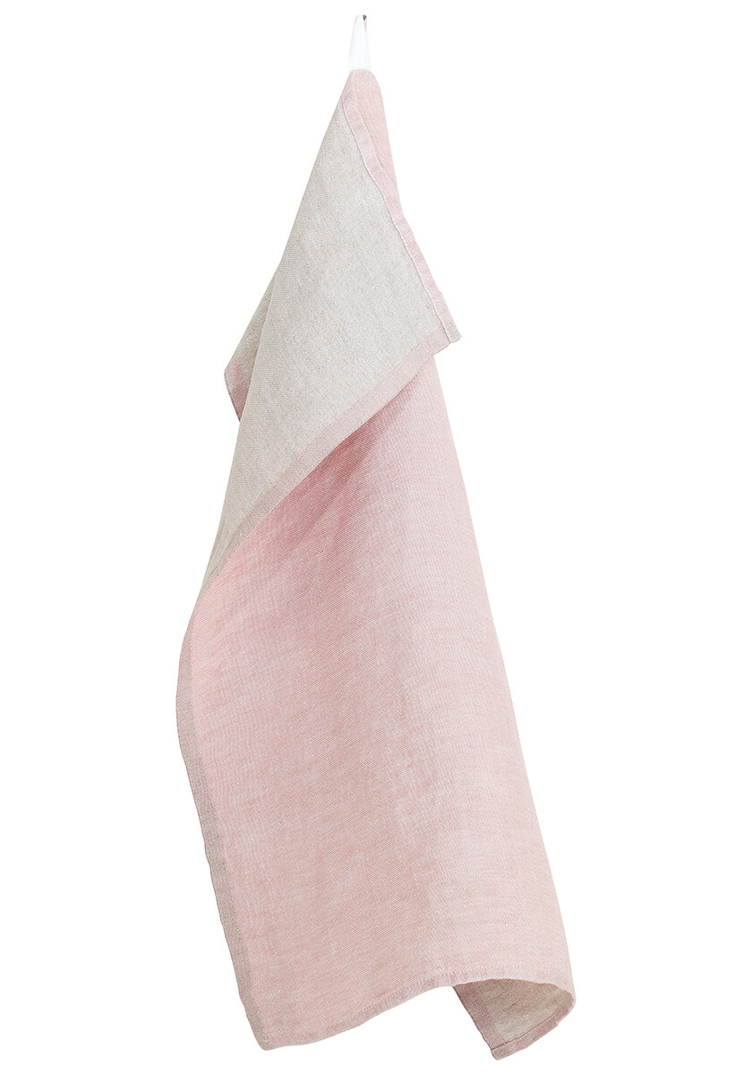 Lapuan Kankurit Geschirrtuch " DUO" rose-linen, 100% Leinen  