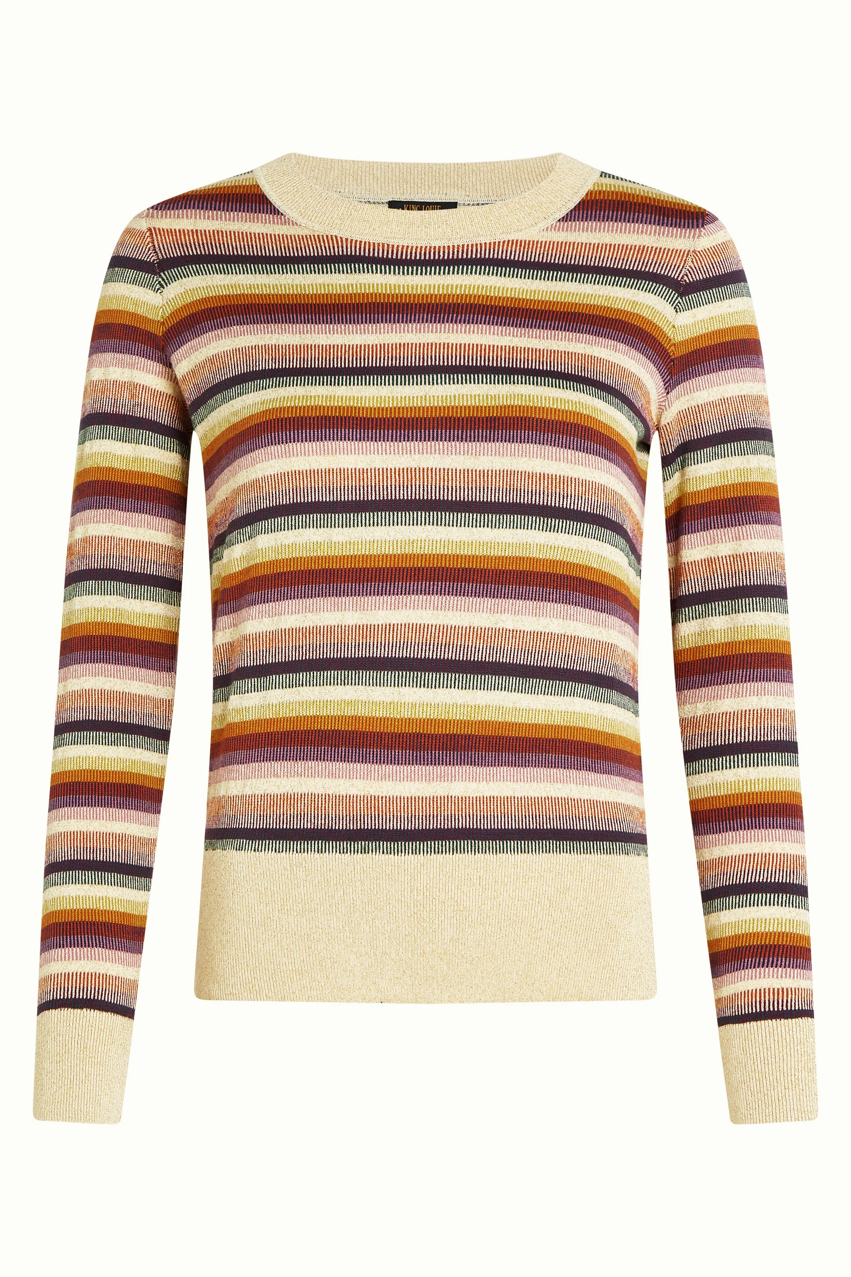 King Louie Agnes Top Mercury, Farbe Cream - Mercury