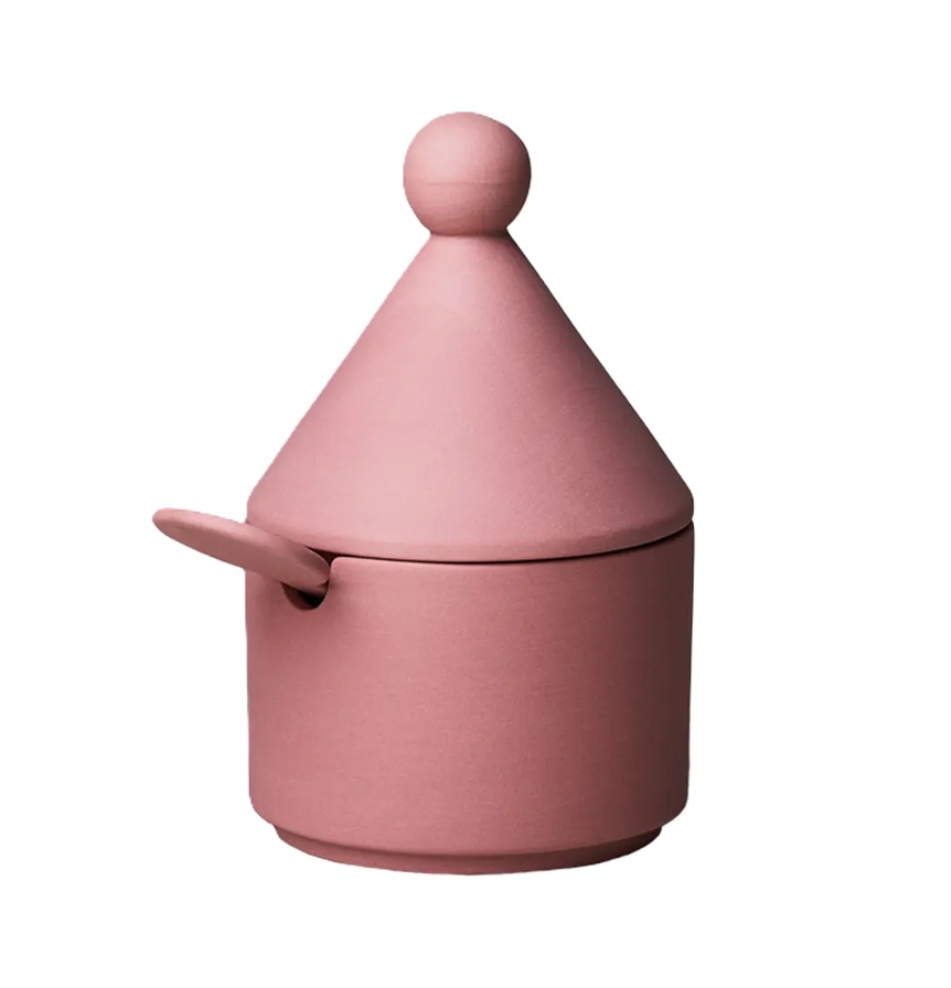 GOOD MOOD Zuckerdose Porzellan -berry, 180 ml 