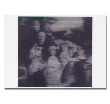 Gerhard Richter Postkarte "Familie nach Alten Meistern, 1965"    Kunst