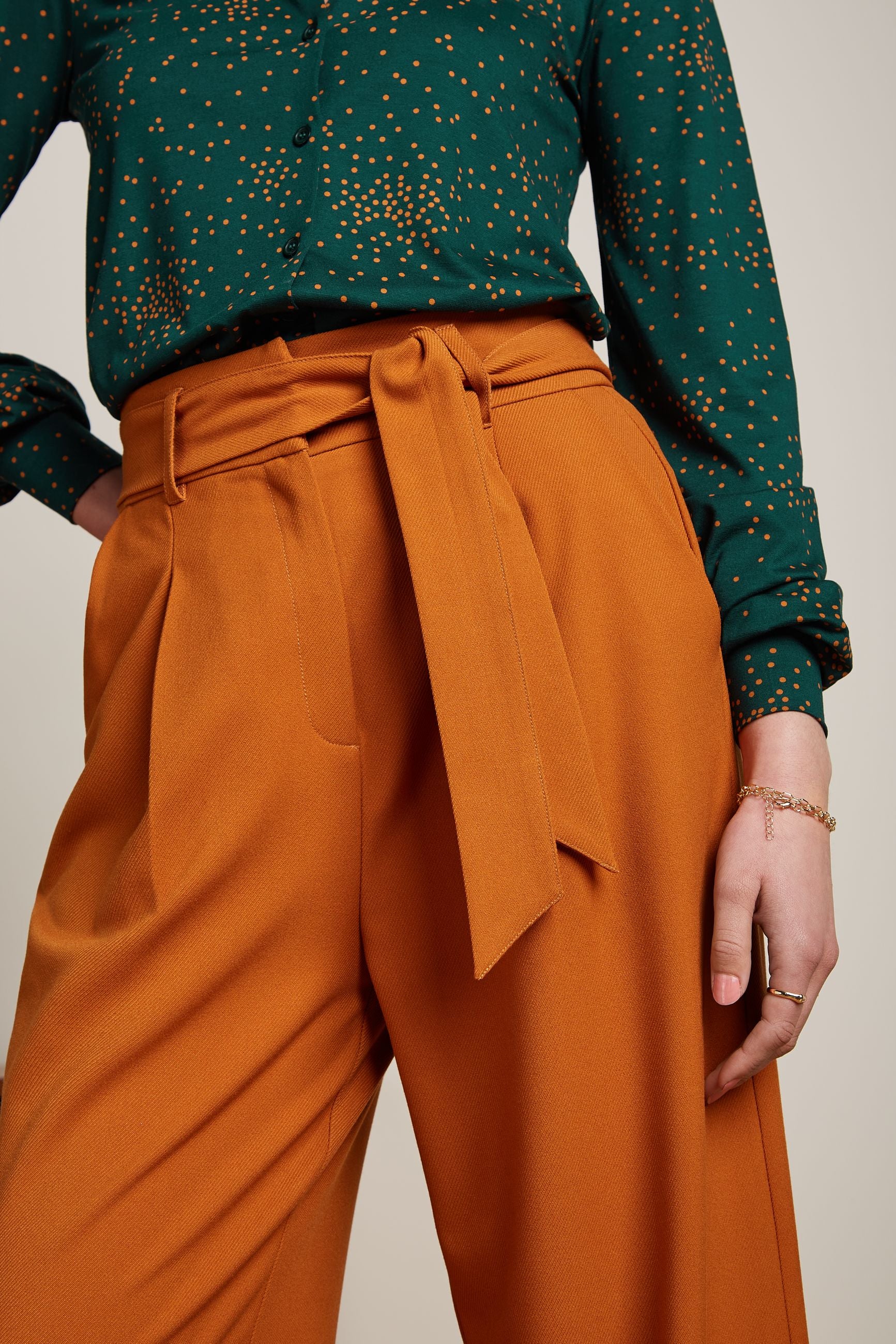 King Louie Ava Pants Tuillerie, Hose, Farbe: Maple Orange - Tuilerie