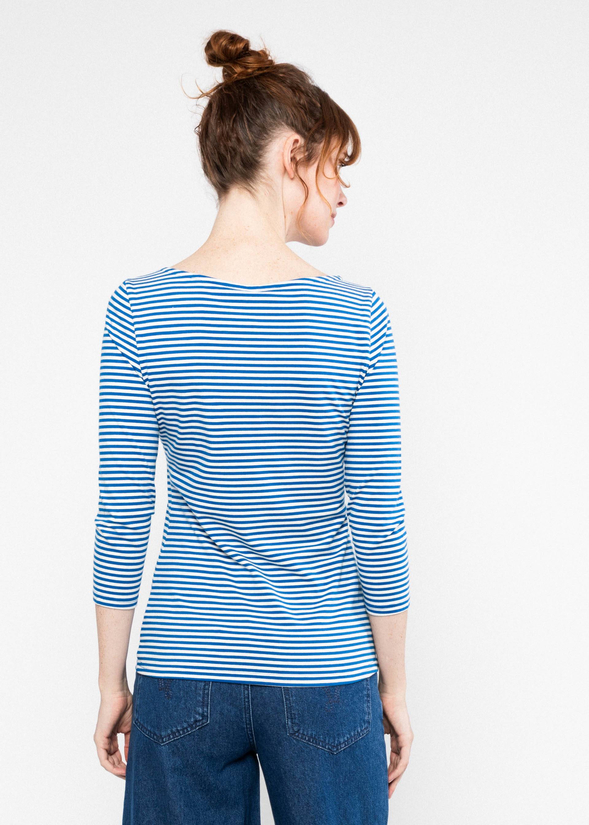Blutsgeschwister Streifenshirt Oh Marine - blue viva el sol! stripe