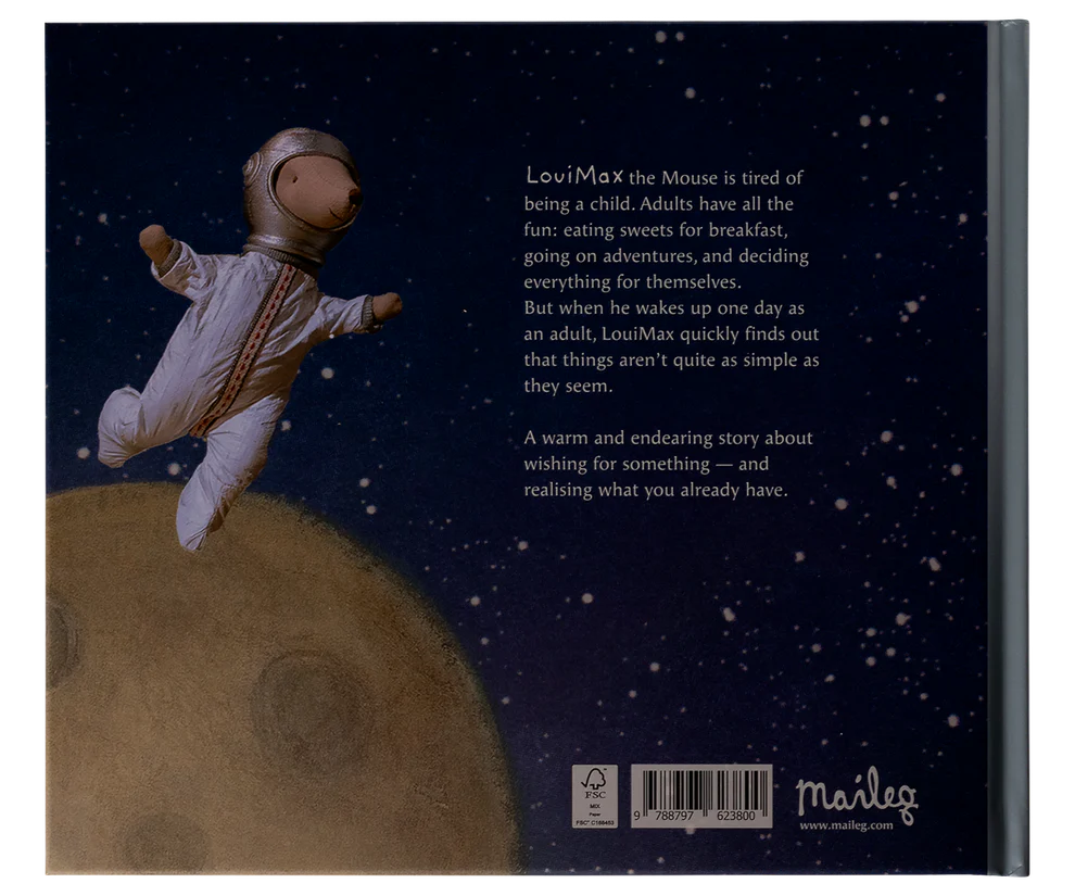 Maileg Buch LouiMax - Dreams of being an adult (Englisch)