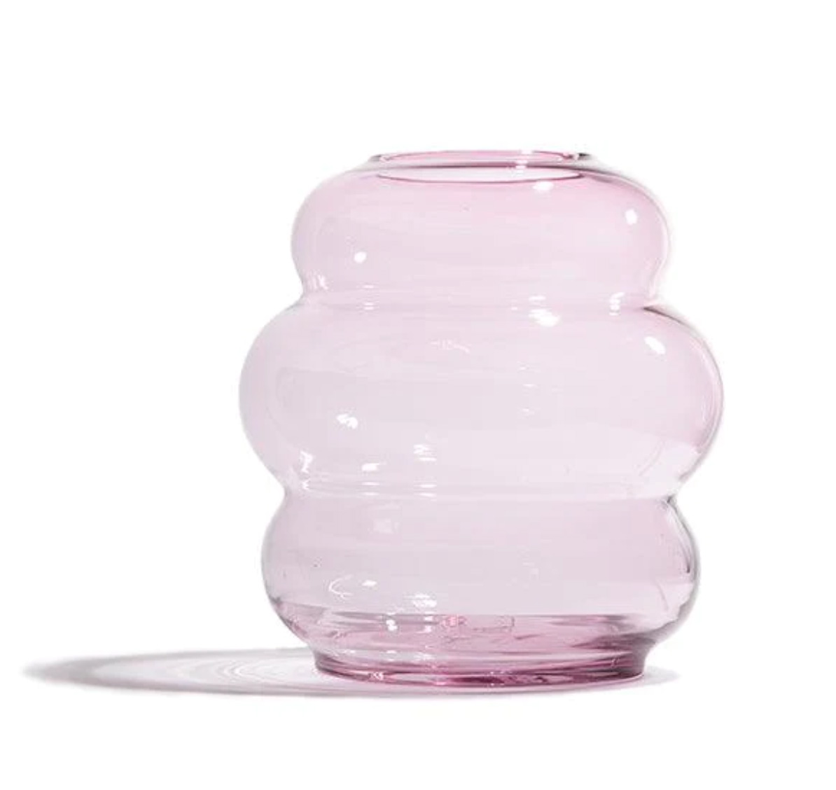 FUNDAMENTAL BERLIN Vase Muse XL, RUBINE, Höhe ca. 30 cm, Glas   