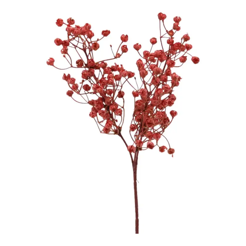 Gypsophila "Dry look" rot ca. 43 cm , Kunstblume