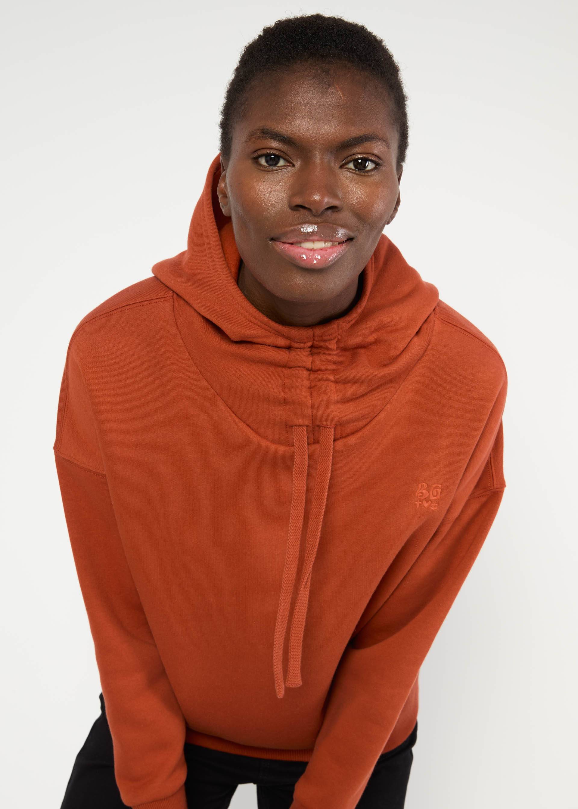 % Blutsgeschwister Hoodie Casual Hooded- brown urban vibes