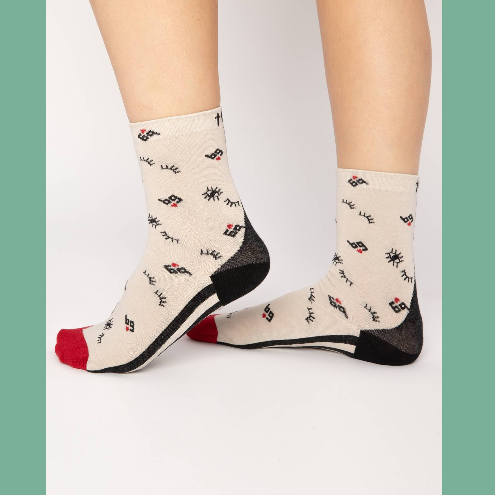  Blutsgeschwister Socken sensational steps , One Size ( ca. 38 - 40 ), just a little crush