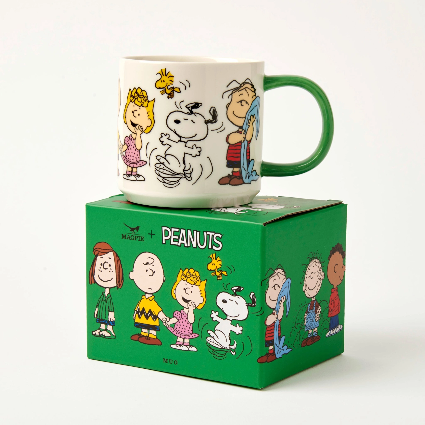 The Peanuts Becher "Friends Forever", Tasse, ca. 330 ml  , Grün