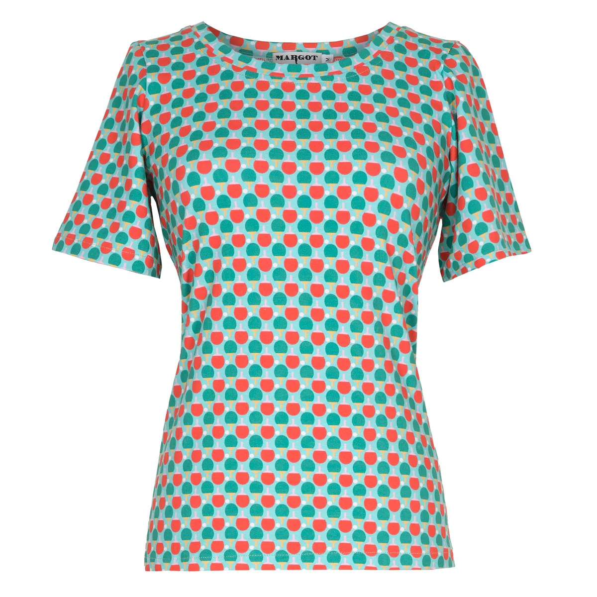 MARGOT Miss Ping Pong T-shirt Tischtennis , MARGOT verrückte Mode aus Dänemark   