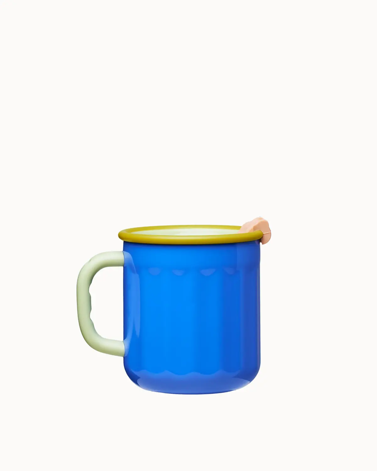 bioloco explorer cup - ocean, Thermobecher aus Edelstahl, 450 ml