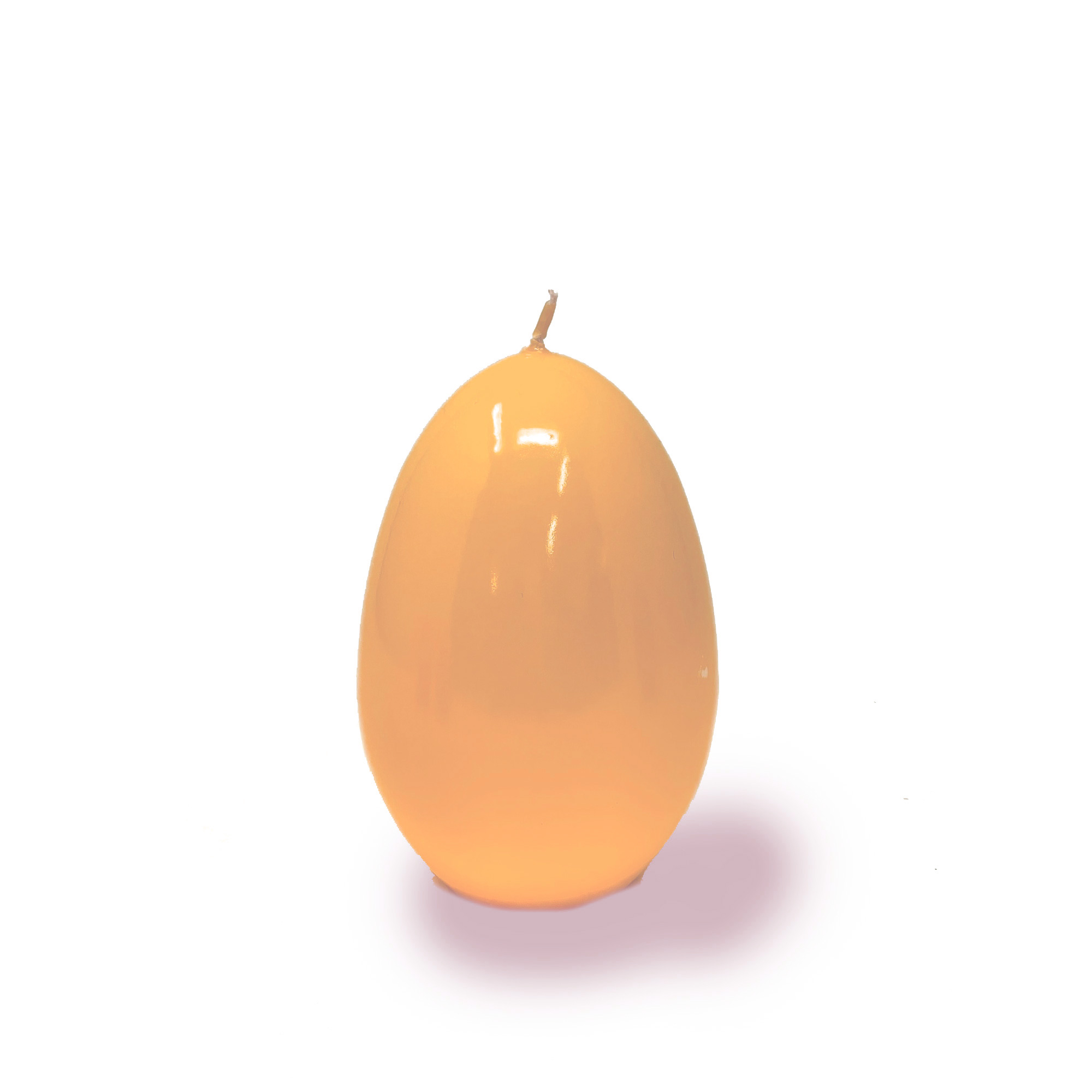 Engels Kerzen Eierkerze gelackt,  Höhe ca. Ø6 H9 cm, Farbe: Hortensie
