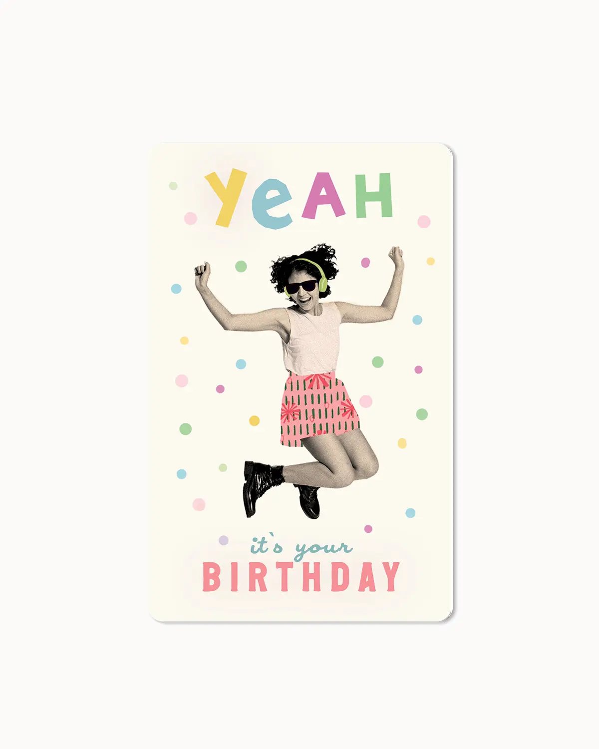 Lunacard Postkarte Yeah