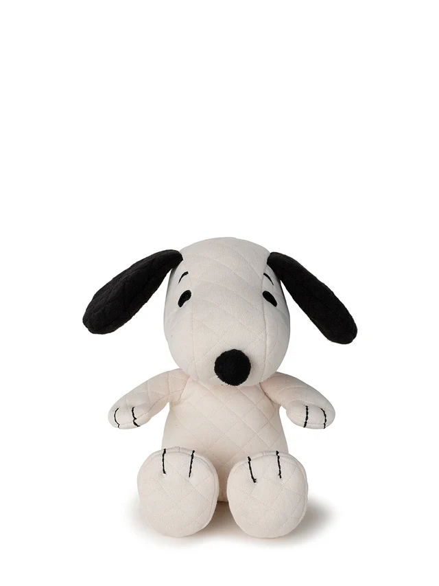 The Peanuts Snoopy Quilted Jersey in Geschenkbox, Creme , ca. 17 cm 