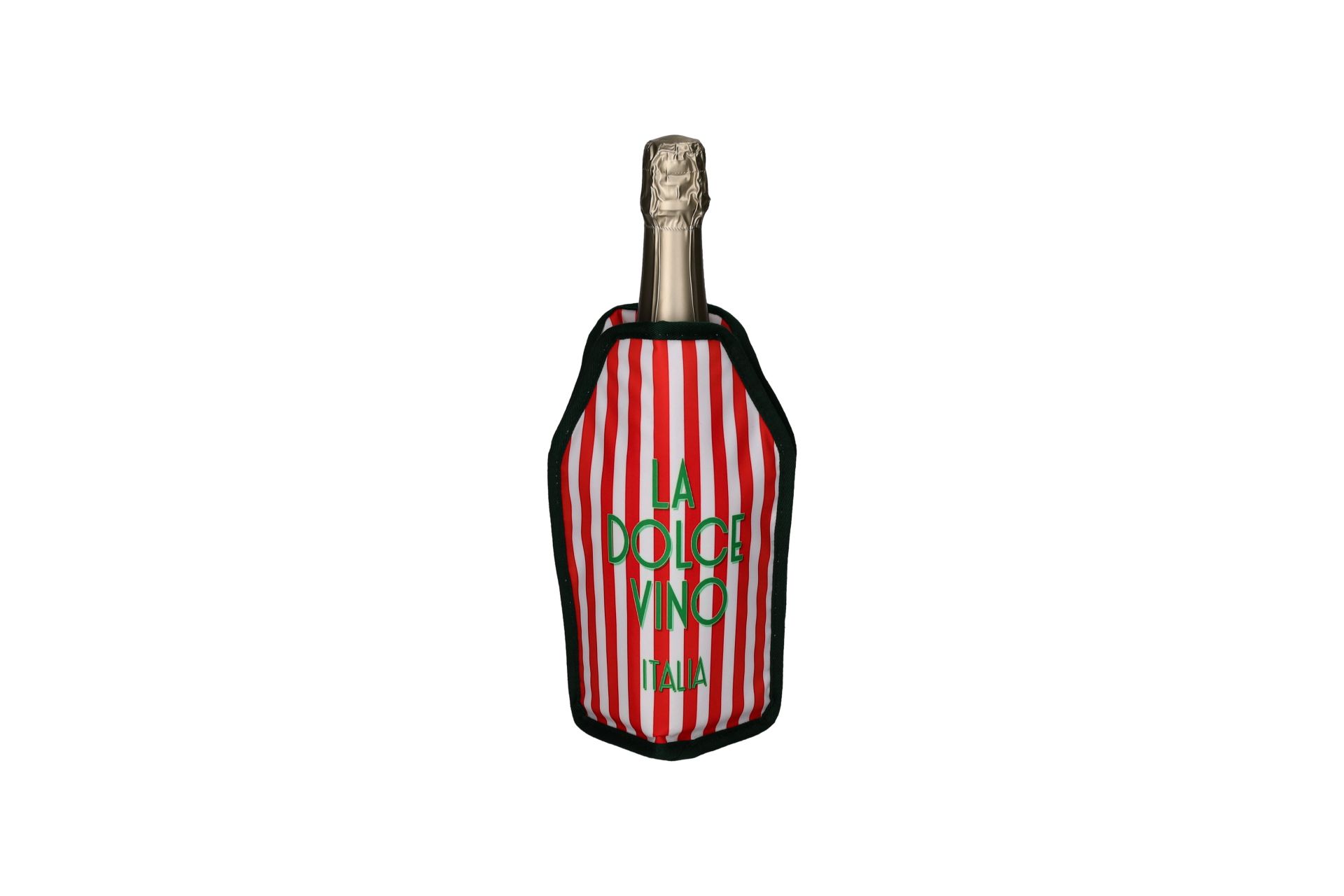 Froid, Kühlmanschette, Motiv:La dolce Vino Italia, rot/weiß