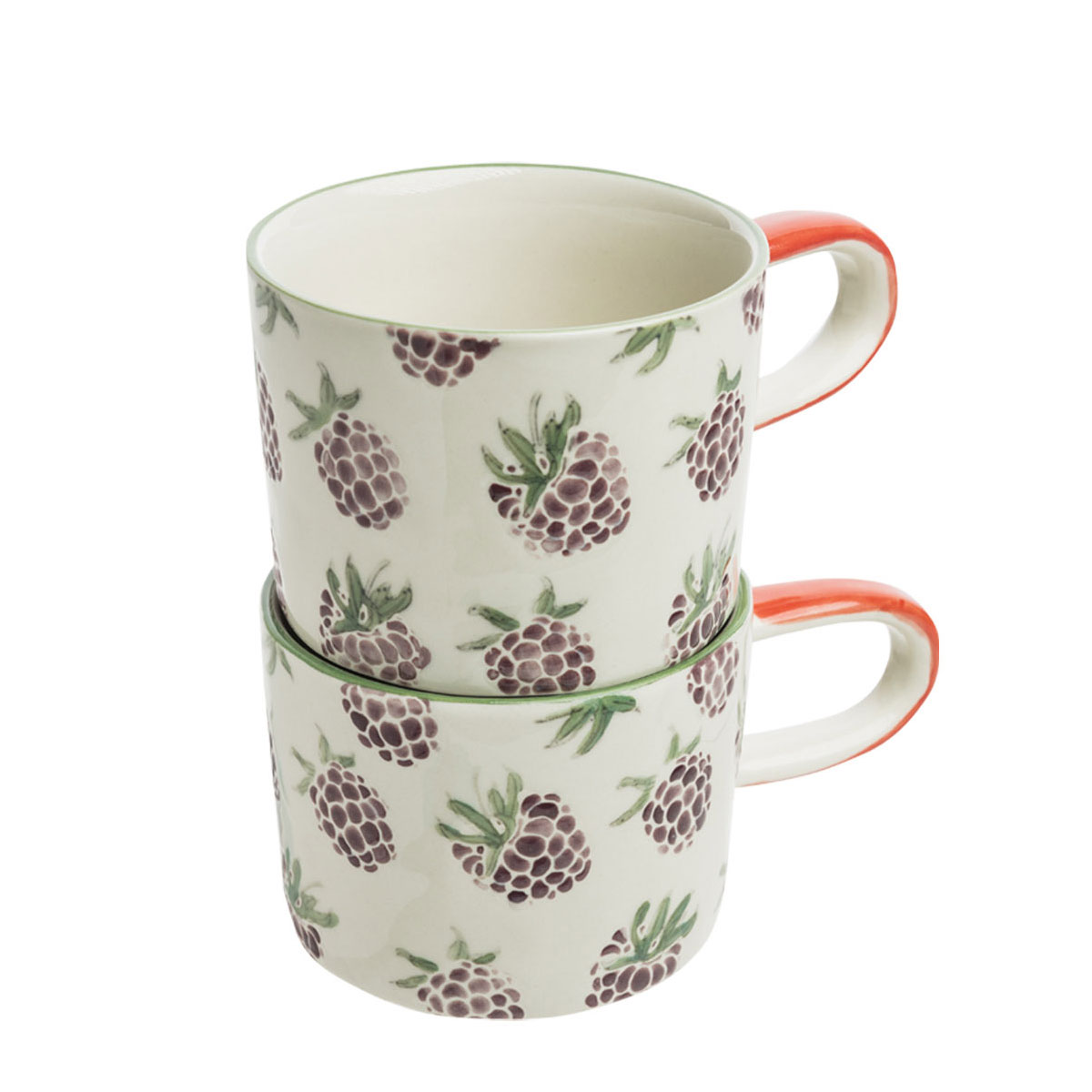 VINTAGE GARDEN Tasse berry, 400 ml , Brombeere, pro Stück