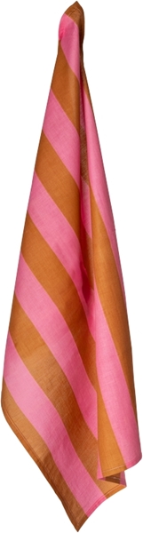 Geschirrtuch, artisan, gestreift-pink, 46x70 cm, Baumwolle