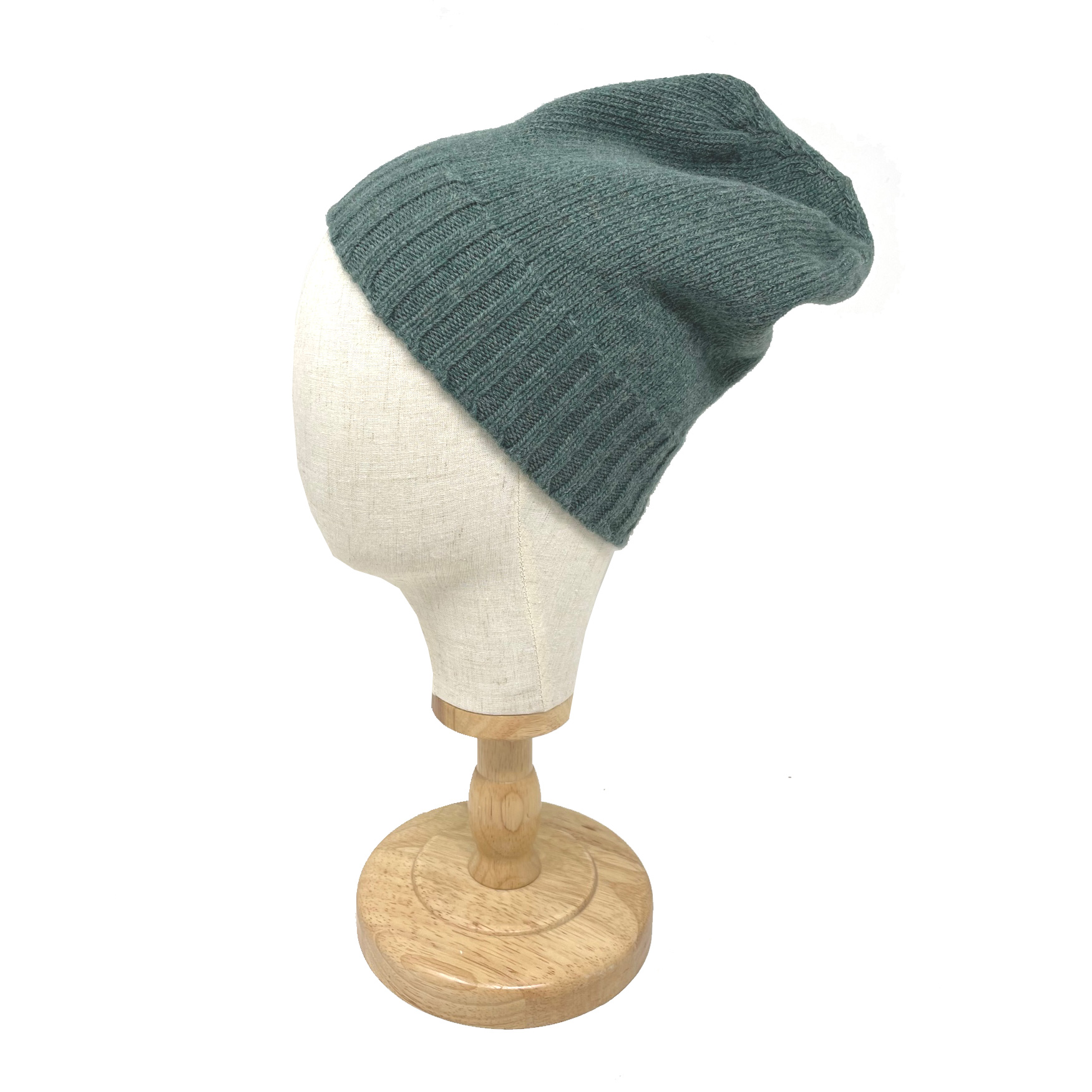 McKernan Mütze "CHUNKY TULIP HAT" cape verde, Wollmütze, 100% Wolle, Beanie oder mit Umschlag  