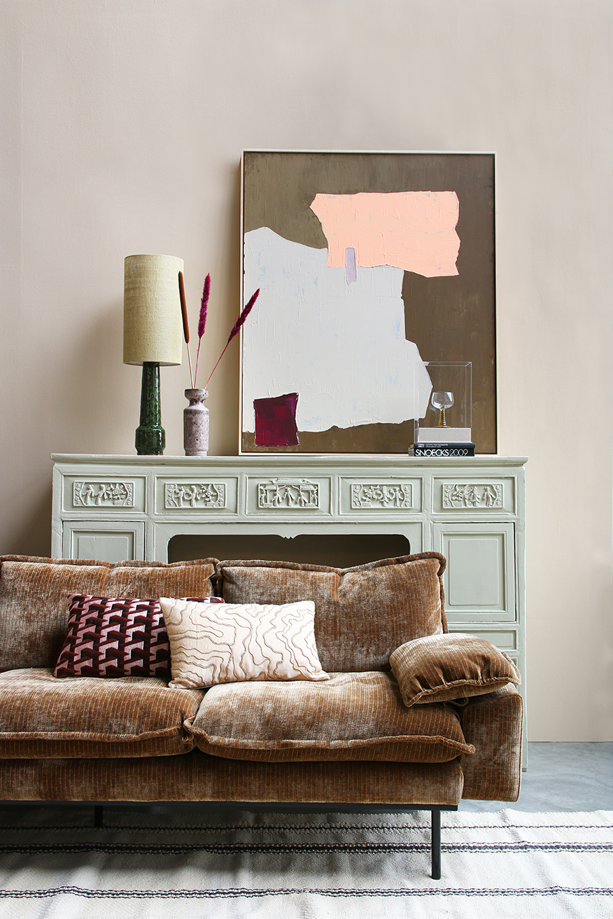 HKliving Kissen , geometrische Kissen Bordeaux (30x50) HKliving Kissen , geometrische Kissen Bordeaux (30x50)