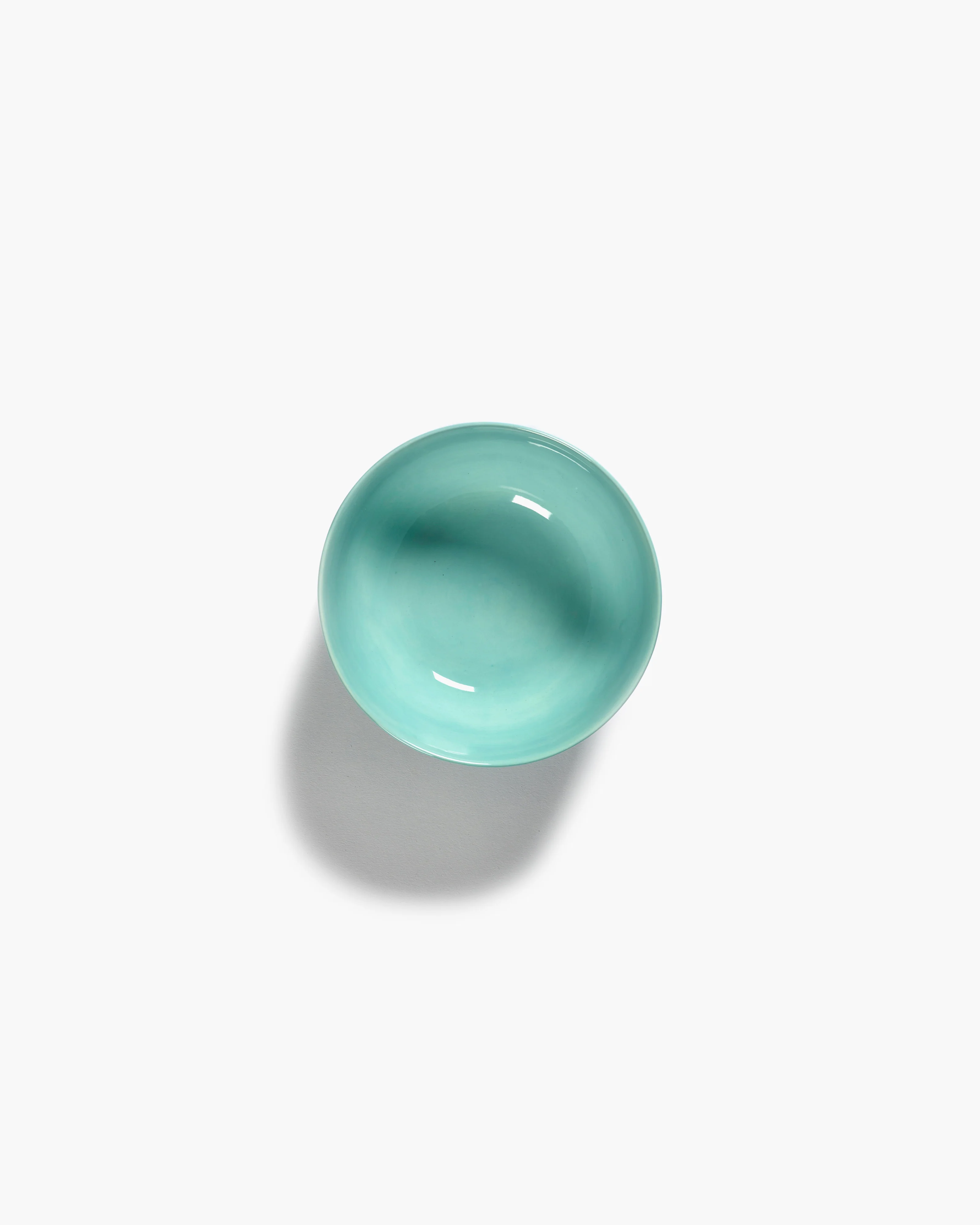 Ottolenghi Schüssel S azurblau - rote Streifen Feast, D. ca. 16 cm, Feast