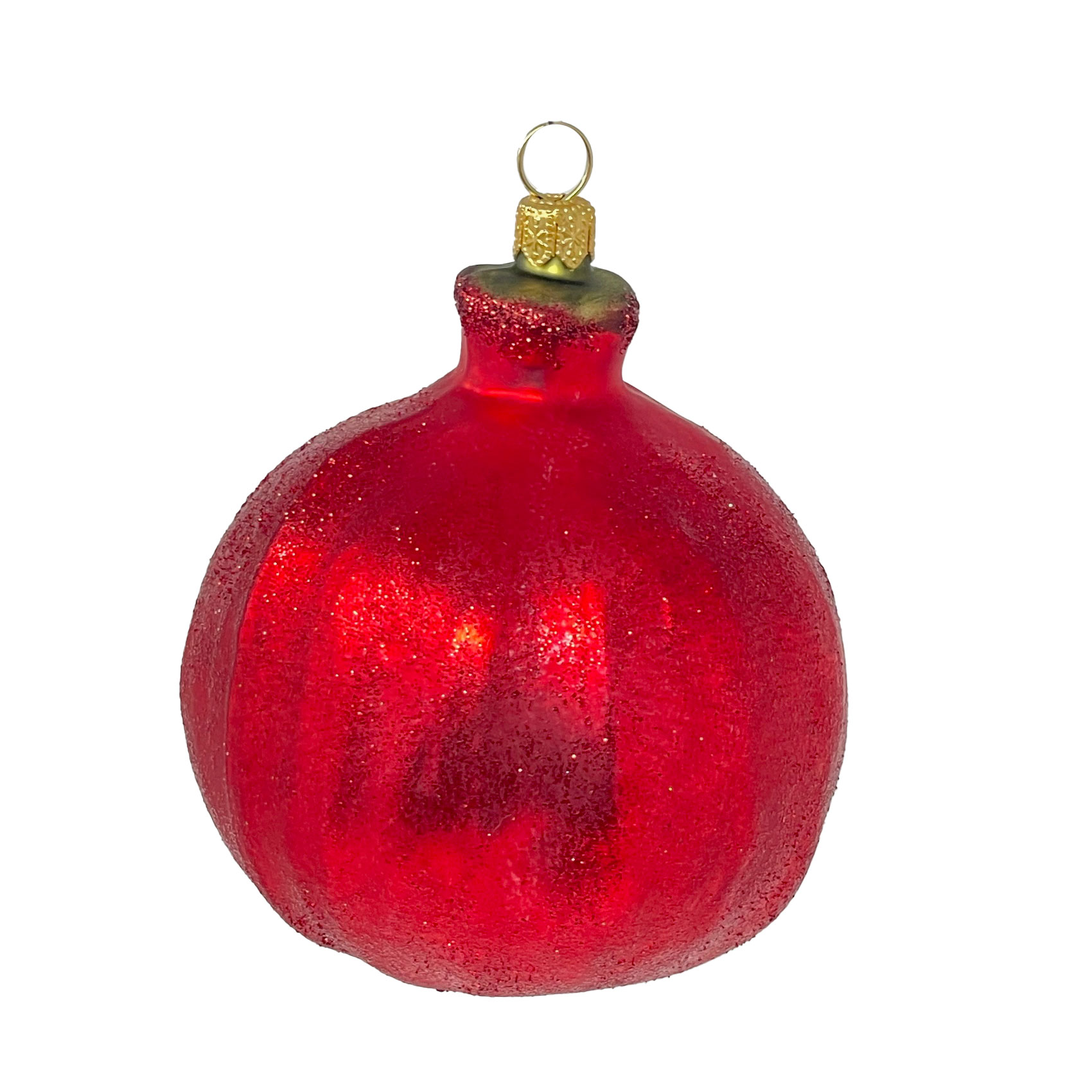 Christbaumkugel Granatapfel gr offen , rot (Obst & Gemüse) 