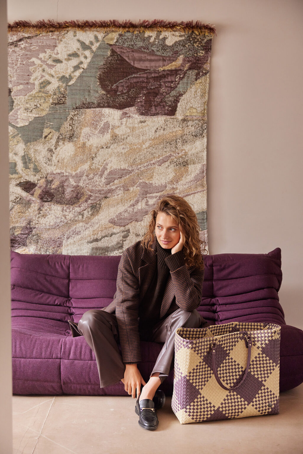 Handed By AVENUE Shopper, Farbe: taupe