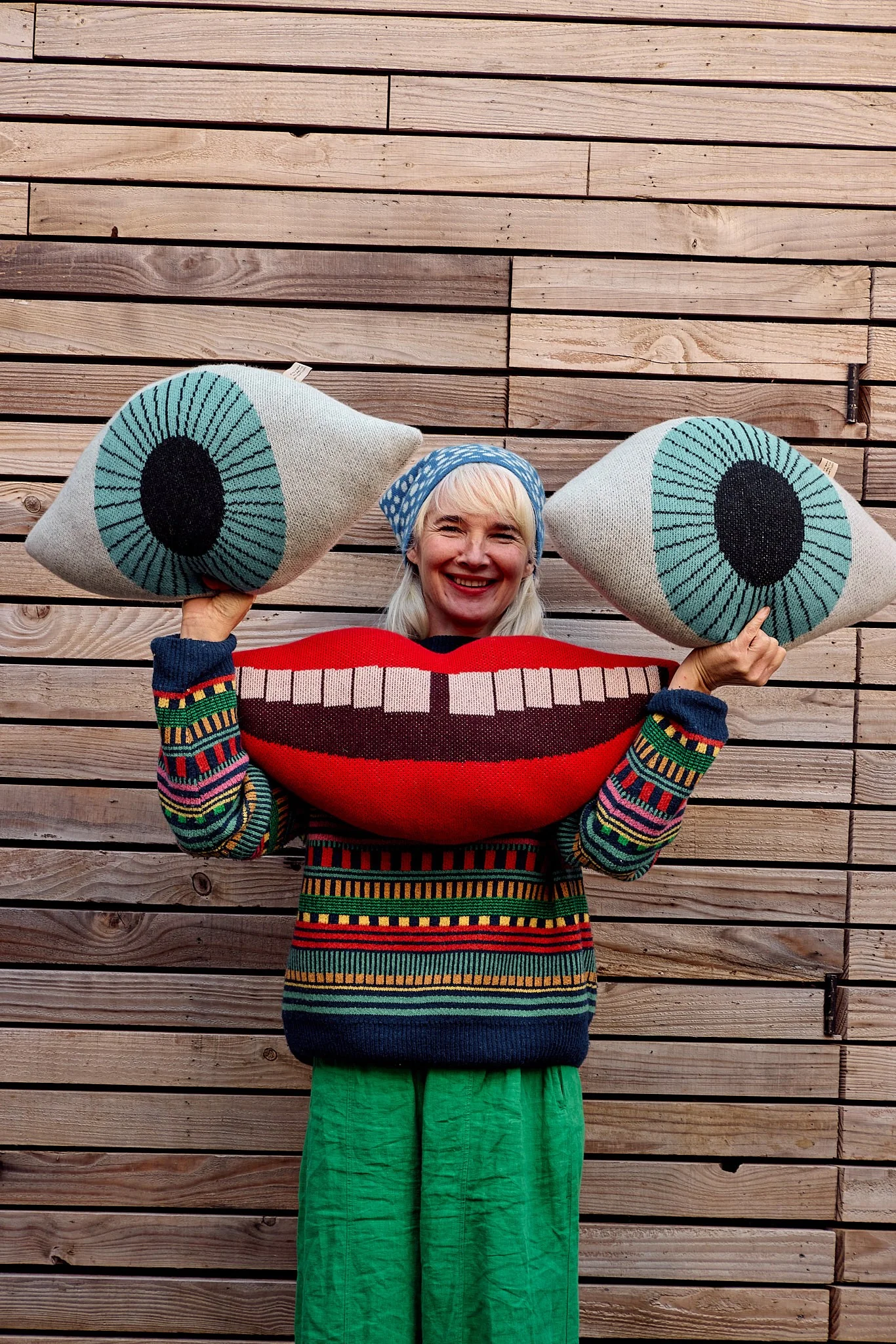 Donna Wilson Kissen Lächeln von Donna Wilson Smile Shaped Cushion