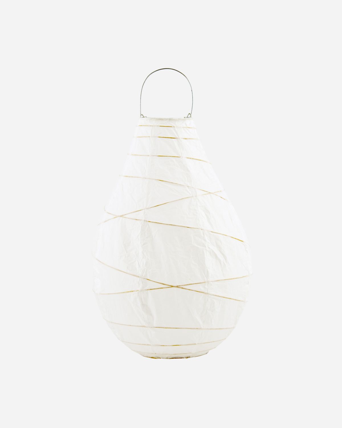 % House Doctor Laterne, Drop, Weiß, Höhe ca. 35 cm, pro Stück