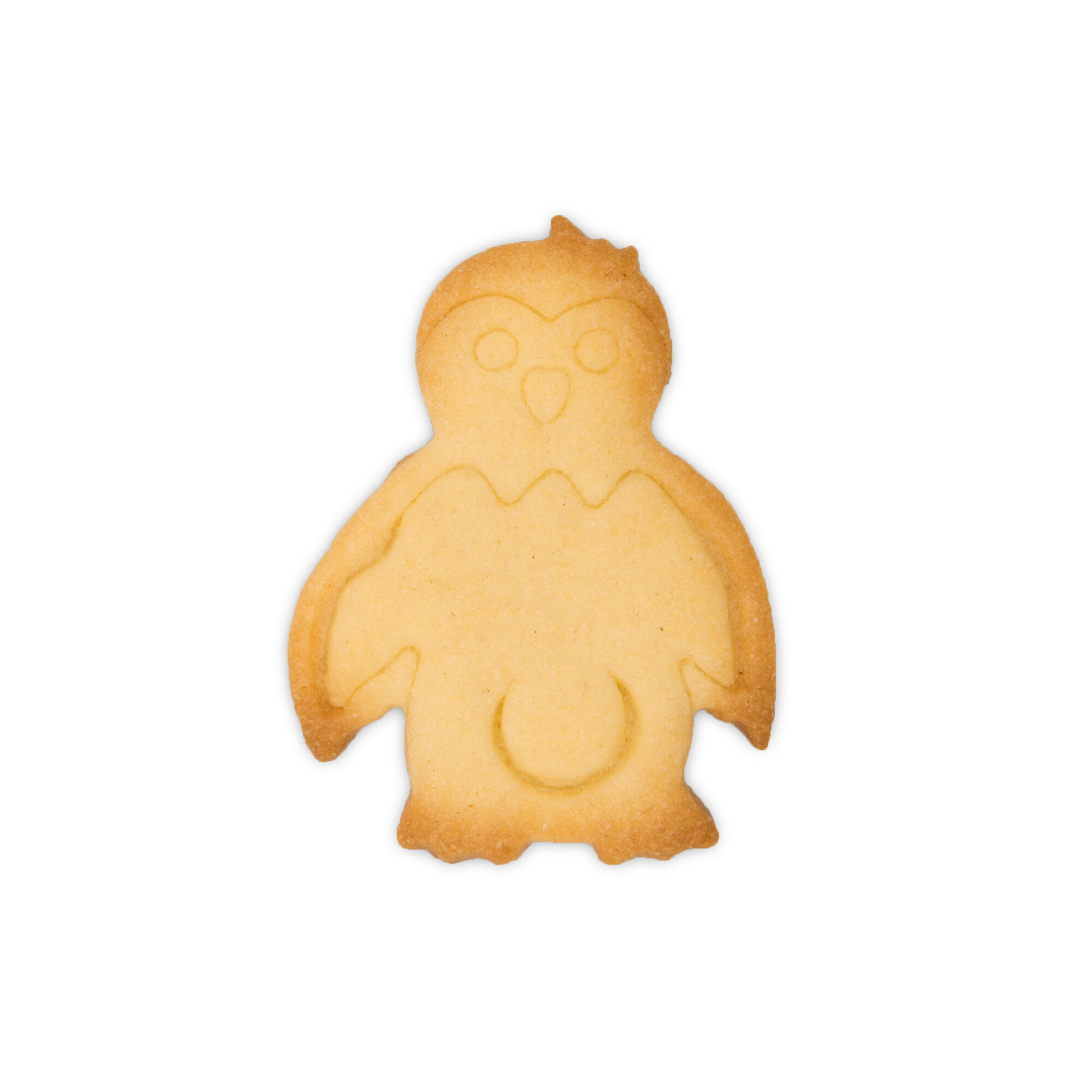 Ausstecherle Pinguin Edelstahl 5,5 cm von Städter, Präge-Ausstecher Pinguin, Plätzchen Backen 
