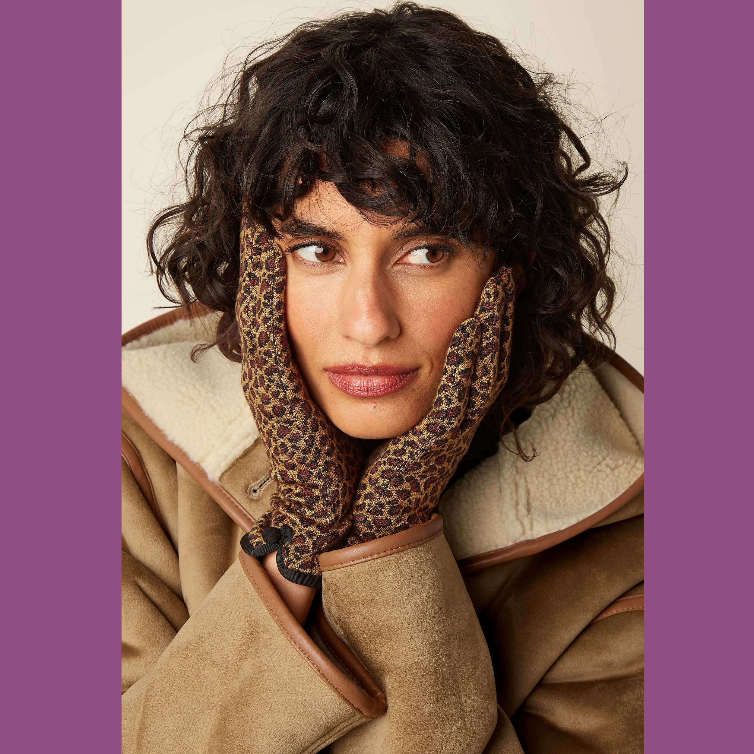 King Louie Handschuhe Africa Glove, Farbe:  Golden Brown - Gloves