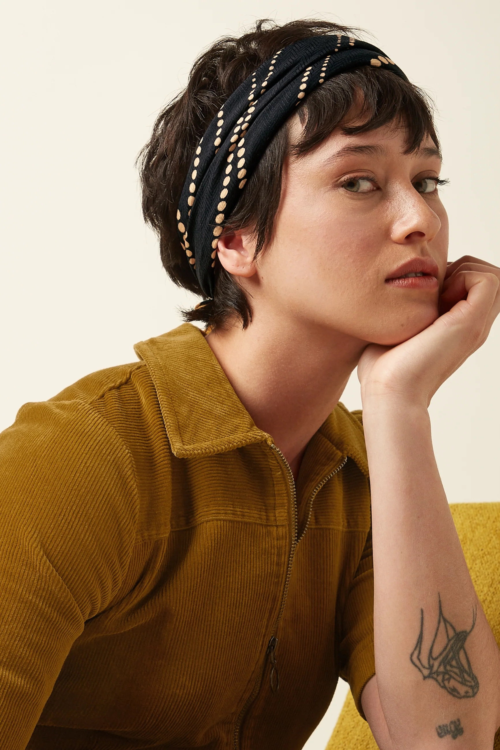 King Louie Tuch Scarf Twirl, Farbe Black - Scarfs