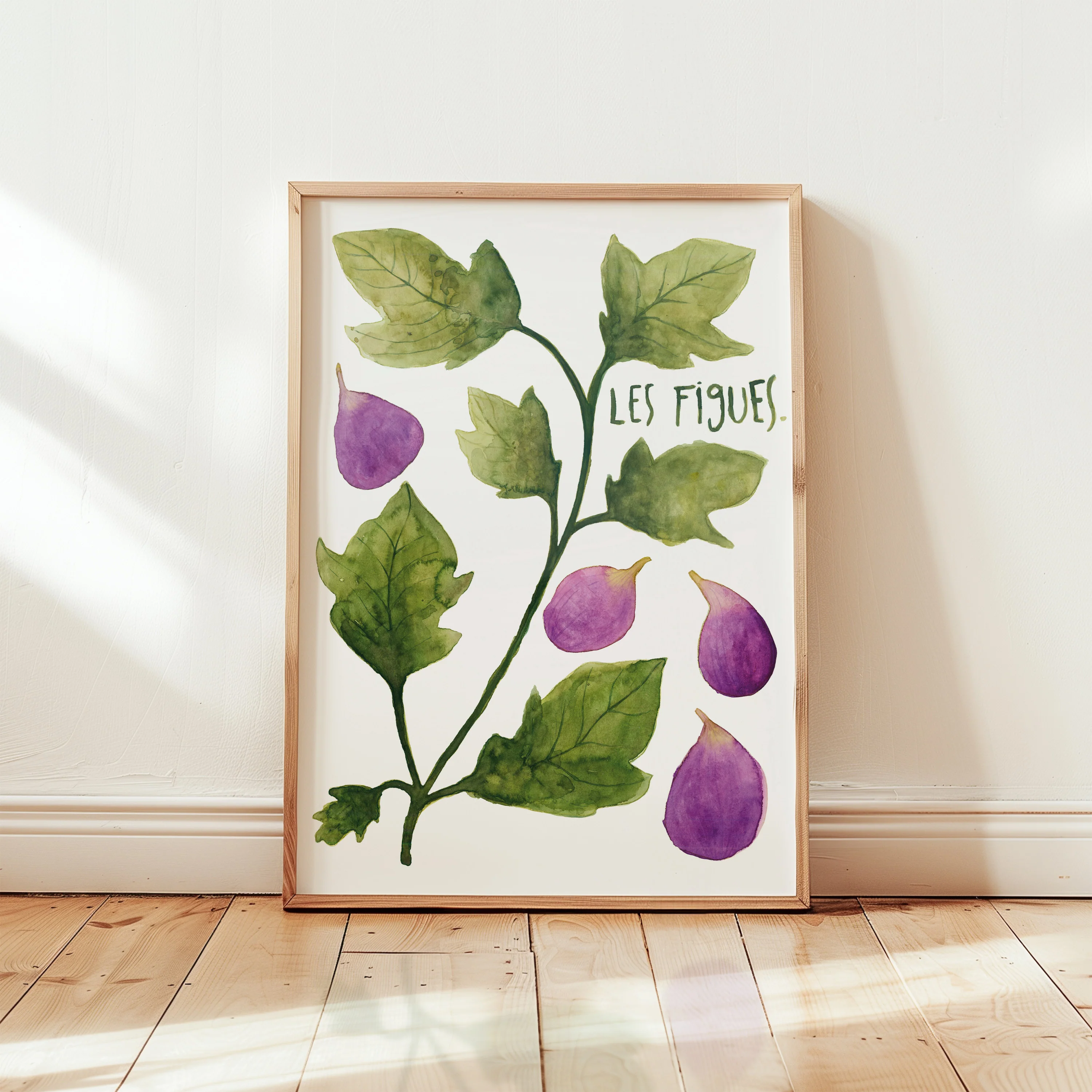 Leo La Douce Kunstdruck LES FIGUES, A3, Feigen