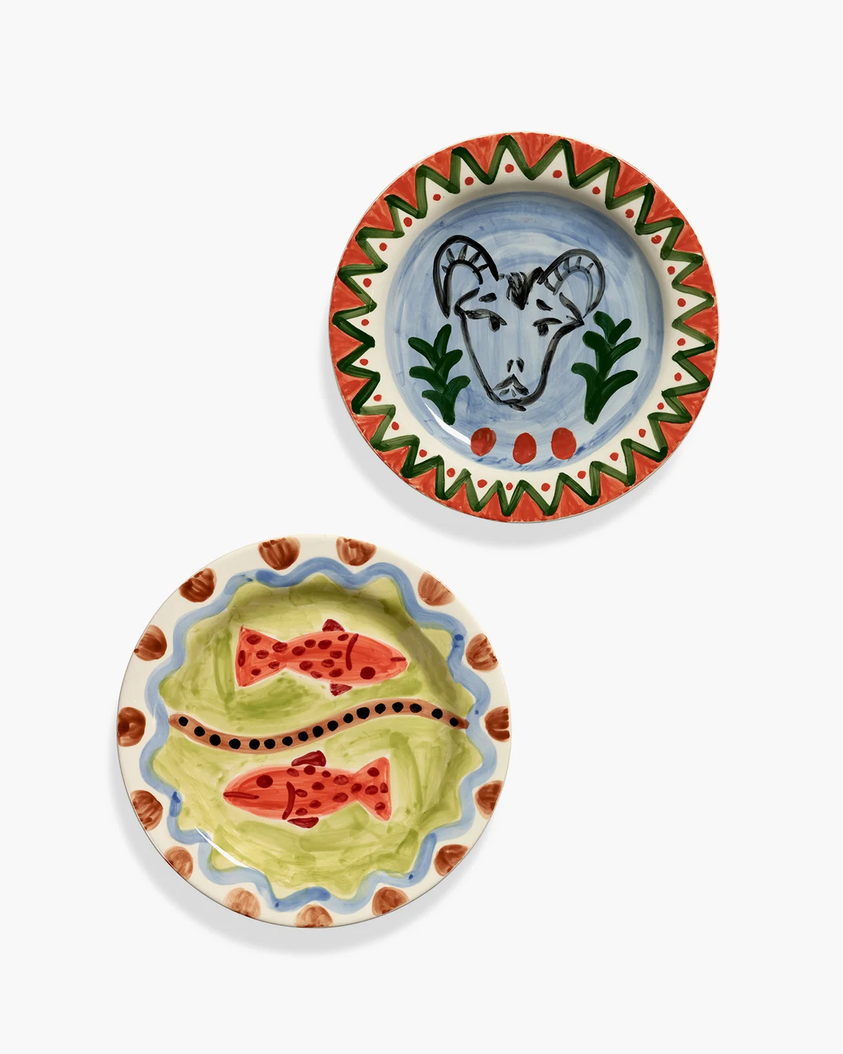Santiago de Borja Speiseteller The Lovers 03, 2er Set,  Kollektion Santiago de Borja Tableware von Shurleey