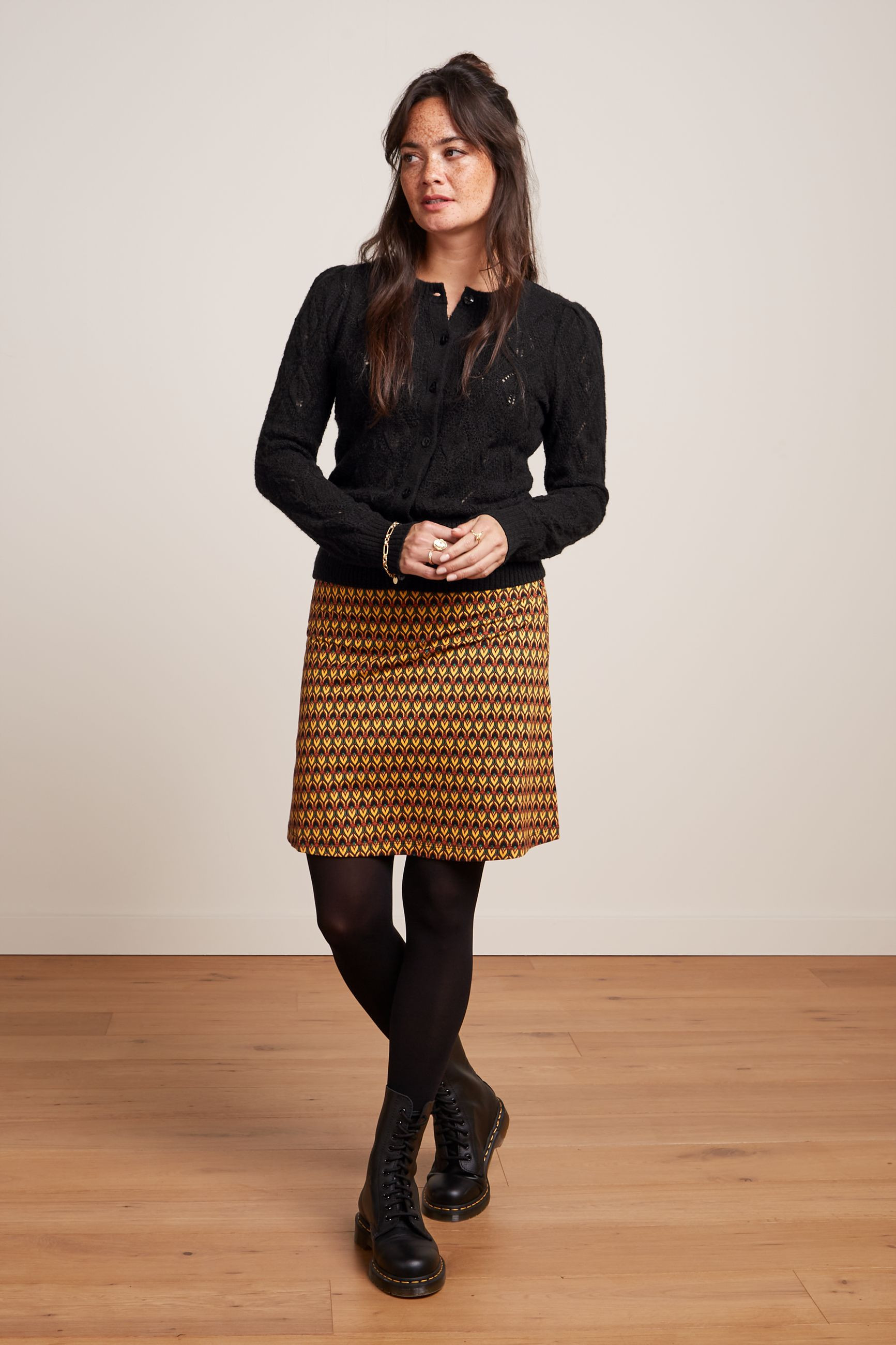 % King Louie Border Skirt Dandy, Braun, Rock