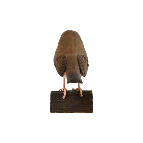 Rotkehlchen Lindenholz handgeschnitzt