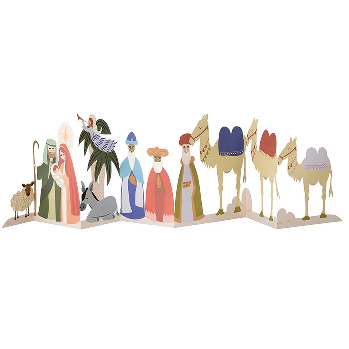 Bungalow Tischgirlande Holy Night, bunt, ca. 67 x 16,5 cm, Table Garland 67cm Holy Night Mix